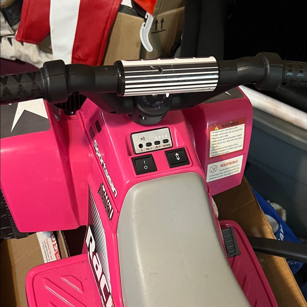 Pink Ride-On Toy - Picture 3 of 5